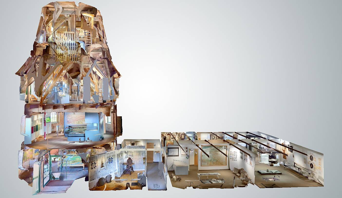 Museum Leben am Meer in Esens 3D Blickwinkel